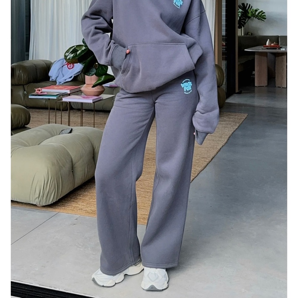 White Fox Sweat Pants